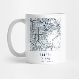 taipei simple map Mug